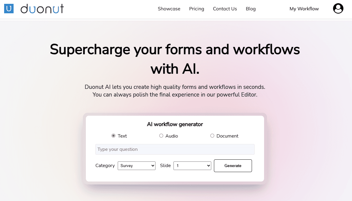 AI Survey Generator