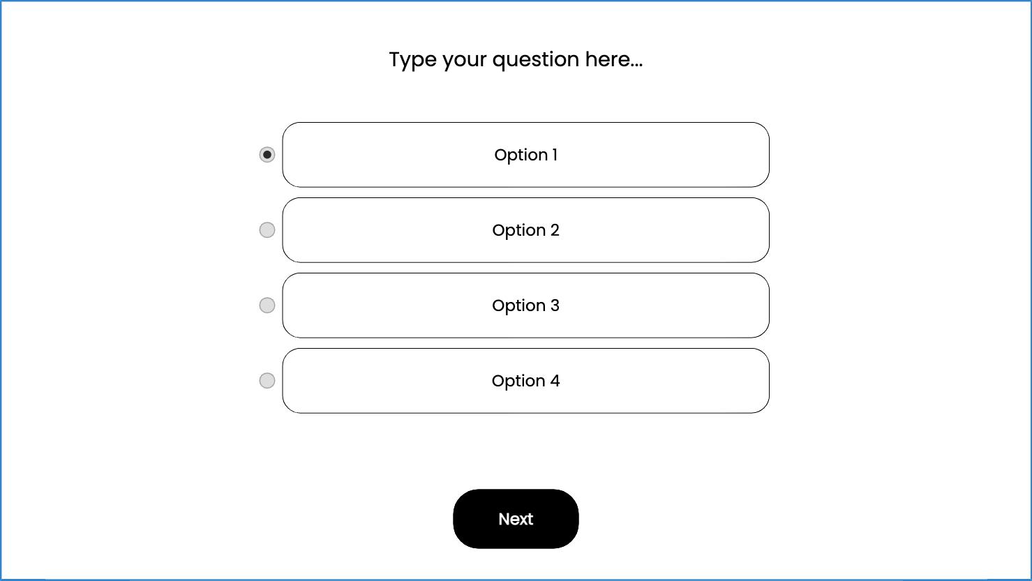 MCQ Template